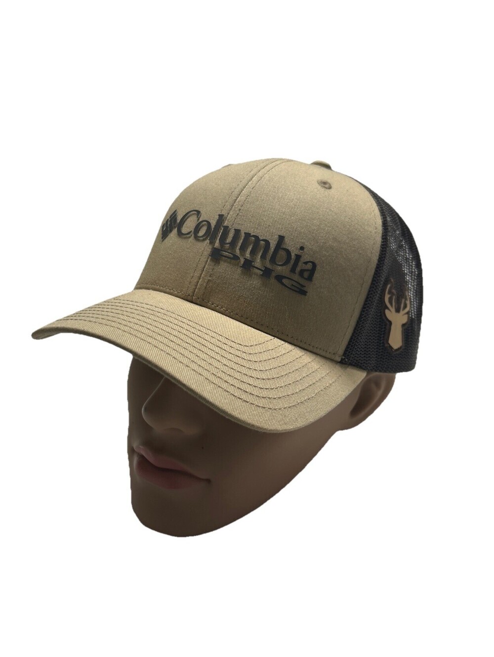 Columbia PHG Hat Ball Cap Hunting Beige One Size Mens Snap Back